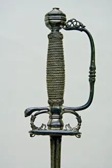 Smallsword Prints: Smallsword, British, probably London, ca. 1700. Creator: Unknown