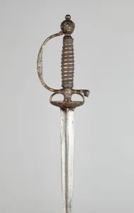 Smallsword Prints: Smallsword, France, 1740 / 50. Creator: Unknown