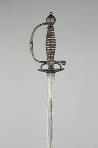 Smallsword Prints: Smallsword with Portraits of Monarchs from the Bourbon Dynasty, France, c. 1770 / 80