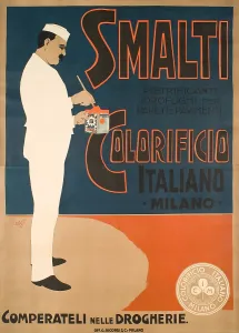 Promotion Prints: Smalti Colorificio, c1900. Creator: Laskoff, Franz (1869-1921)
