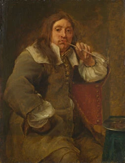 Scent Gallery: Smell (Portrait of Lucas Faydherbe (1617-1697). From the Series The Five Senses