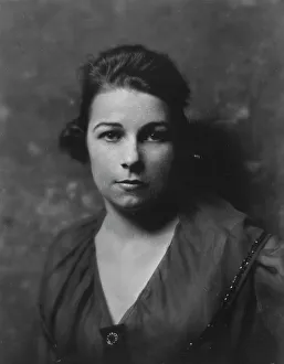 V Neck Prints: Smith, F. Miss, portrait photograph, 1917 Mar. 27. Creator: Arnold Genthe