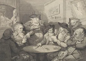 Smithfield Sharpers, or the Countryman Defrauded, April 10, 1787. Creator: John Keyse Sherwin