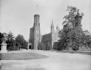 Approach Prints: Smithsonian Institute, Washington, D.C. between 1880 and 1897. Creator: William H. Jackson