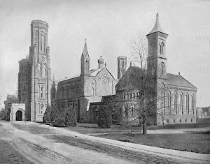 Cn Greig And Prints: Smithsonian Institution, Washington, D. C. c1897. Creator: Unknown