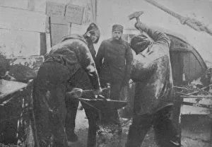 Smithy Prints: The Smithy on Board the Fram, 1897