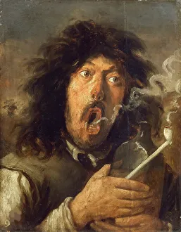 The smoker, 1635-1636. Creator: Craesbeeck, Joos van (1605/06-ca1660)