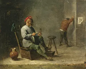 Walls Prints: Smoker, 1645. Creator: David Teniers II
