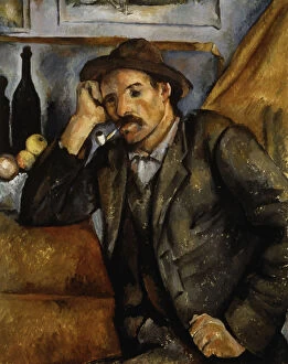 Impressionism Collection: A Smoker, 1890-1892. Artist: Paul Cezanne