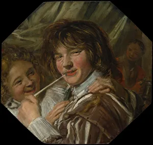 Smoker Collection: The Smoker, ca. 1623-25. Creator: Frans Hals