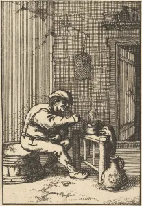 Smoker Collection: Smoker (copy), 1610-85. Creator: Unknown