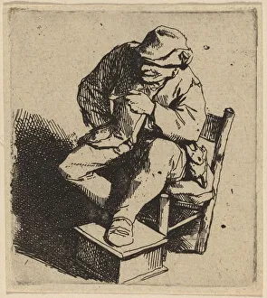 Bega Cornelis Prints: The Smoker. Creator: Cornelis Bega