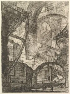 Atrium Prints: The Smoking Fire, from Carceri d invenzione (Imaginary Prisons), ca. 1749-50