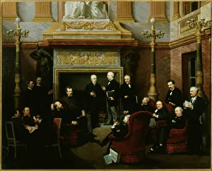 Smoking Room Prints: Smoking Room of the National Assembly at Palace of Versailles