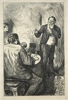 Charles Samuel Keene British Prints: Smoking Strictly Prohibited. Creator: Charles Samuel Keene (British, 1823-1891)