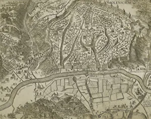 Cartography Gallery: Smolensk and its surroundings, 1636