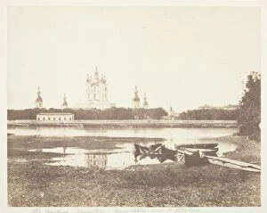 St Petersburg Rossiya Rep Russia Gallery: The Smolnoi Monastery, 1851 / 52. Creator: Roger Fenton