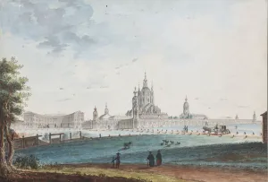 Neva Prints: The Smolny Convent in Saint Petersburg, 1790s