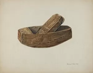 Watercolour And Graphite On Paperboard Collection: Smoothing Plane, 1940. Creator: Herman O. Stroh