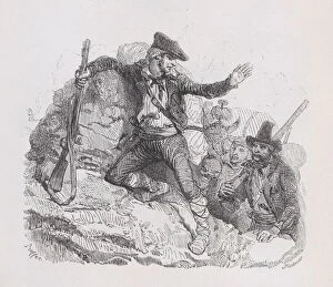 Denis Auguste Marie Gallery: The Smugglers, from The Complete Works of Béranger, 1836