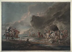 Smugglers defeated, 1795-1798. Artist: Bourgeois, Sir Peter Francis (1756-1811) Smugglers defeated, 1795-1798. Artist: Bourgeois, Sir Peter Francis (1756-1811)