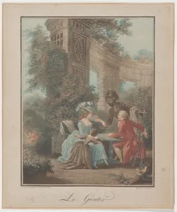 The Snack, mid to late 18th century. Creator: Louis Marin Bonnet