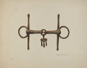 Restriction Gallery: Snaffle Bit, 1938. Creator: Ethel Dougan