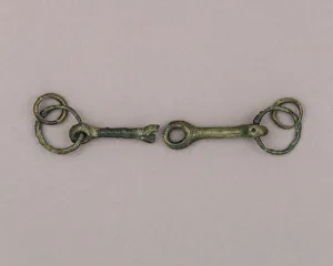 Equestrian Equipment Prints: Snaffle Bit, European, ca. 650-475 B. C. Creator: Unknown