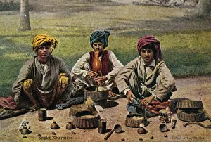Snake Charmers, c1910