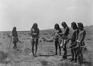 Prairies Prints: Snake gathering [C]-Hopi, c1907. Creator: Edward Sheriff Curtis