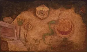 The snake on the ladder, 1929. Creator: Klee, Paul (1879-1940)