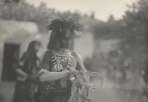 The snake priest, c1906. Creator: Edward Sheriff Curtis