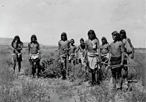 The snake priests-Hopi, c1907. Creator: Edward Sheriff Curtis