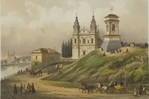 Vilnius Prints: Snipiskes, suburb of Vilnius, 1847-1852