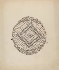 Snood, c. 1941. Creator: Stella Mosher