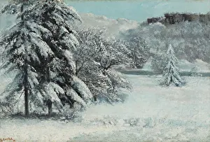 Courbet Prints: Snow, 1868. Creator: Courbet, Gustave (1819-1877)