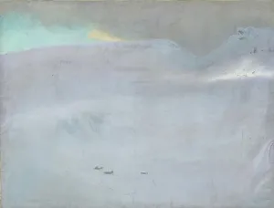 1901 Prints: Snow, 1901. Creator: Christian Skredsvig