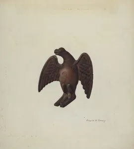 Gray Frank Prints: Snow Breaker, c. 1940. Creator: Frank Gray