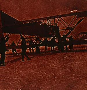 Snow manoeuvres, c1914-c1918