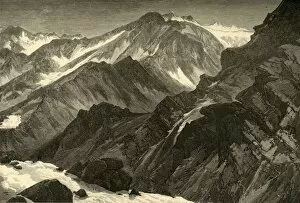 Granite Gallery: Snow-Mass Mountain, 1874. Creator: Thomas Moran