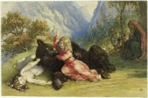 Dicky Doyle Prints: Snow White and Rose Red, n.d. Creator: Richard Doyle