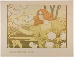 Snowballs, c. 1900. Creator: Paul Berthon (French, 1872-1909); Chaix