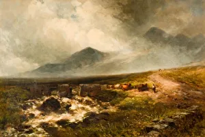 Herding Prints: Snowdon, 1894. Creator: Edmund Morison Wimperis
