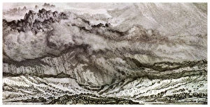 Images Dated 13th July 2009: Snowdon, an Approaching Storm, 1853 (1956)