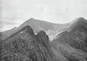 Cassell Company Collection: Snowdon and Crib Coch, c1896. Artist: I Slater