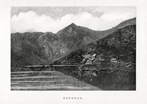 Images Dated 17th February 2006: Snowdon, Wales, 1896
