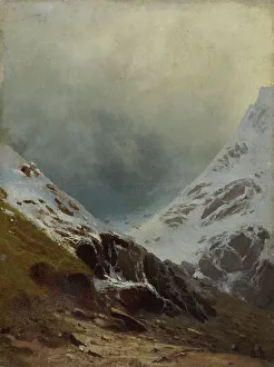 Snowy Mountainsides, 1875-1904. Creator: Vasily Vereshchagin
