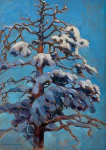 Snowy Pine Tree, 1899