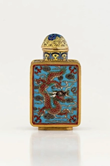Enamel Prints: Snuff bottle, 18th century. Creator: Unknown