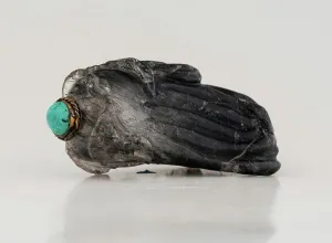 Shaped Prints: Snuff bottle in shape of hand-citron, late 19th century. Creator: Unknown